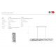 Candelabre, Lustre - Lustra suspendata LED FLORENCE DIMM