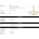 Candelabre, Lustre - Lustra suspendata design LUX Ariano