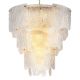 Candelabre, Lustre - Candelabru LUX design deosebit Asinara L, sticla texturata