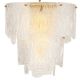 Candelabre, Lustre - Candelabru LUX design deosebit Asinara S, sticla texturata