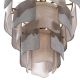 Candelabre, Lustre - Candelabru LUX design deosebit Asinara L, sticla fumurie