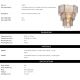 Candelabre, Lustre - Candelabru LUX design deosebit Asinara L, sticla fumurie