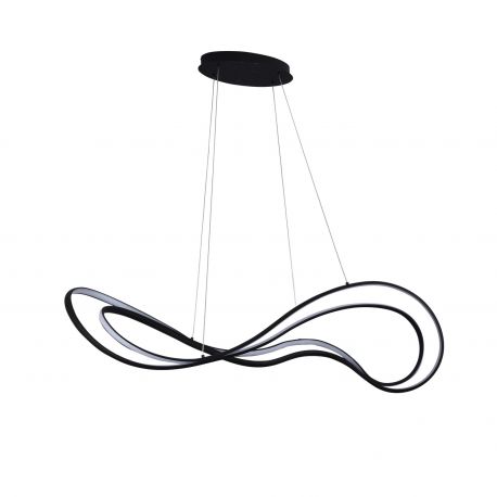 Pendule, Lustre suspendate - Lustra LED suspendata TWIST 3-STEP DIMM BK