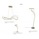 Pendule, Lustre suspendate - Lustra LED suspendata TWIST 3-STEP DIMM GO