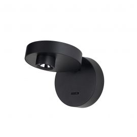 Aplice cu Spot - Aplica LED de perete stil minimalist ISEO negru