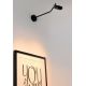 Aplice cu Spot - Aplica LED de perete cu brat stil minimalist ISEO negru