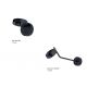 Aplice cu Spot - Aplica LED de perete cu brat stil minimalist ISEO negru