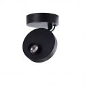 Plafoniera LED tip spot stil minimalist ISEO TOP negru