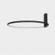 Lustre aplicate - Lustra LED reglabila design circular VINCENT 40 BK