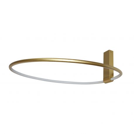 Lustre aplicate - Lustra LED reglabila design circular VINCENT 60 GO