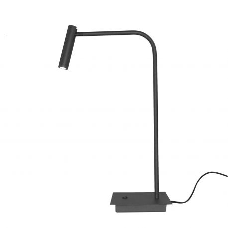 Veioze - Veioza LED cu spot stil minimalist FLER negru