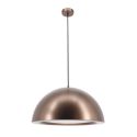 Lustra suspendata design modern RENE D-50cm coffee