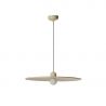 Lustra LED suspendata design decorativ FREYA 60 bej