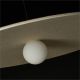 Pendule, Lustre suspendate - Lustra LED suspendata design decorativ FREYA 60 bej