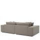 Canapele - Canapea design LUX Vista Grande, Savannah grey