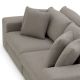 Canapele - Canapea design LUX Vista Grande, Savannah grey