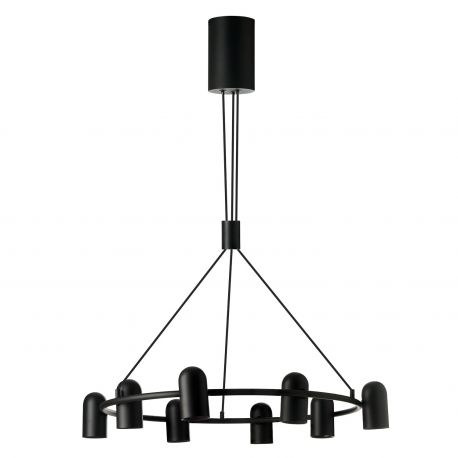 Pendule, Lustre suspendate - Lustra suspendata stil modern VIVI 8 negru