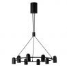 Lustra suspendata stil modern VIVI 8 negru