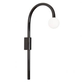 Aplice, corpuri de iluminat pentru pereti - Aplica de perete LED design minimalist ENIGMA, negru