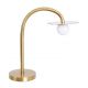 Veioze - Lampa de masa LED design minimalist ENIGMA, auriu periat