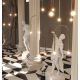 Pendule, Lustre suspendate - Lustra LED design minimalist ENIGMA, negru