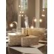 Pendule, Lustre suspendate - Lustra LED design minimalist ENIGMA, auriu periat