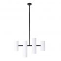 Lustra design modern LAXER 4L, alb
