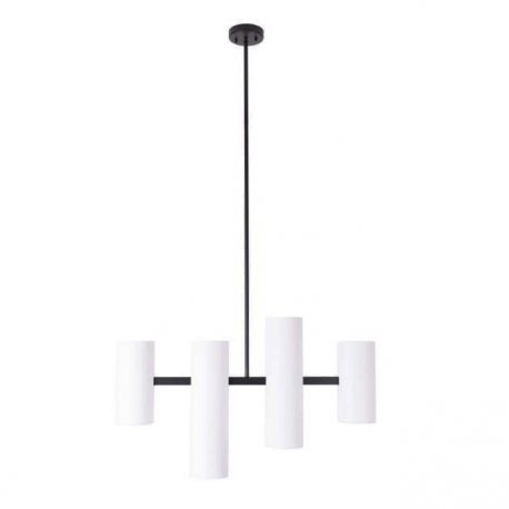 Pendule, Lustre suspendate - Lustra design modern LAXER 4L, alb