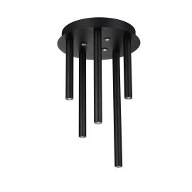 Plafoniere - Plafoniera LED dimabila moderna ILIOS 5 top negru