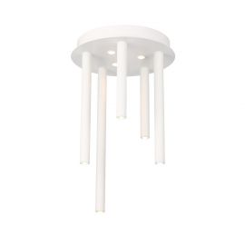 Plafoniere - Plafoniera LED dimabila moderna ILIOS 5 top alba