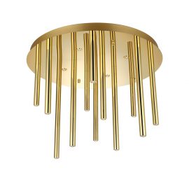 Plafoniere - Plafoniera LED dimabila moderna ILIOS 12 top aurie