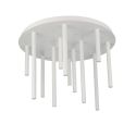 Plafoniera LED dimabila moderna ILIOS 12 top alba