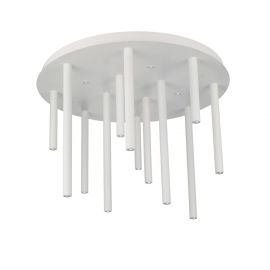Plafoniere - Plafoniera LED dimabila moderna ILIOS 12 top alba
