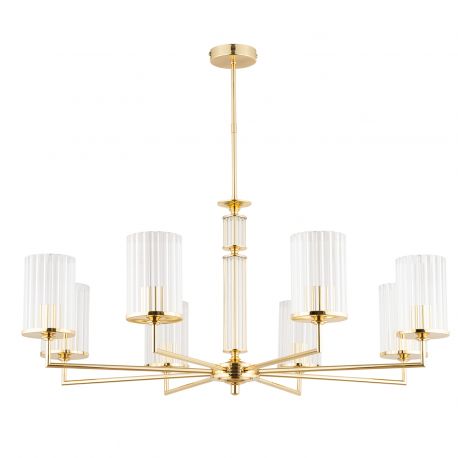Candelabre, Lustre - Lustra 8 brate moderna realizata manual Artu Ryfel