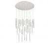 Lustra LED suspendata stil modern ILIOS 36 alba
