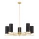 Candelabre, Lustre - Lustra 5 brate eleganta design modern Nemi