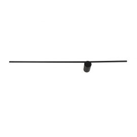 Aplice, corpuri de iluminat pentru pereti - Aplica LED de perete stil minimalist FRANK B negru