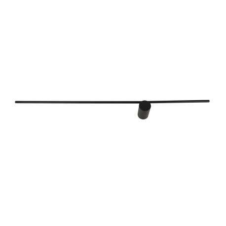 Aplice, corpuri de iluminat pentru pereti - Aplica LED de perete stil minimalist FRANK B negru