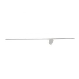 Aplice, corpuri de iluminat pentru pereti - Aplica LED de perete stil minimalist FRANK B alba
