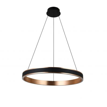 Pendule, Lustre suspendate - Lustra LED suspendata RIO 60 3-step dimm auriu/negru