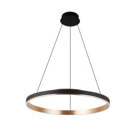 Pendule, Lustre suspendate - Lustra LED suspendata RIO 80 3-step dimm auriu/negru