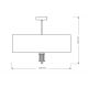 Candelabre, Lustre - Lustra eleganta design modern Seti, 50cm