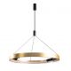Pendule, Lustre suspendate - Lustra LED dimabila suspendata moderna SERAFINO 80 3-step dimm auriu/negru