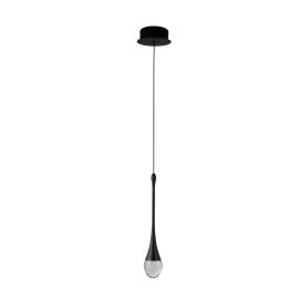 Pendule, Lustre suspendate - Pendul LED design decorativ DALMA 1 BK