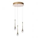 Lustra LED suspendata design decorativ DALMA 3 round GO