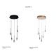 Pendule, Lustre suspendate - Lustra LED suspendata design decorativ DALMA 5 round GO