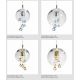 Lustre Cristal Bohemia - Pendul, Lustra deosebita design LUX TALE OF RAIN 02-CH