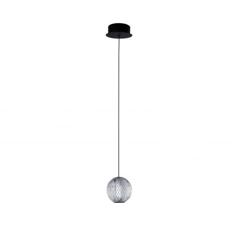 Pendule, Lustre suspendate - Pendul LED de design modern EDEM 1 BK