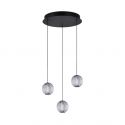 Lustra LED suspendata design modern EDEM 3 BK