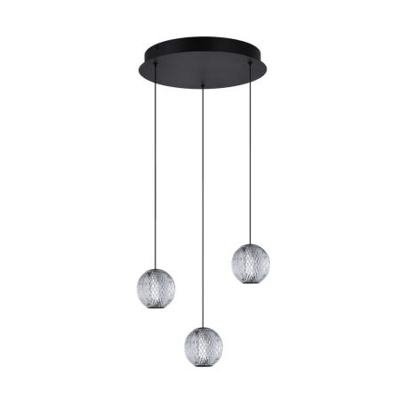 Pendule, Lustre suspendate - Lustra LED suspendata design modern EDEM 3 BK